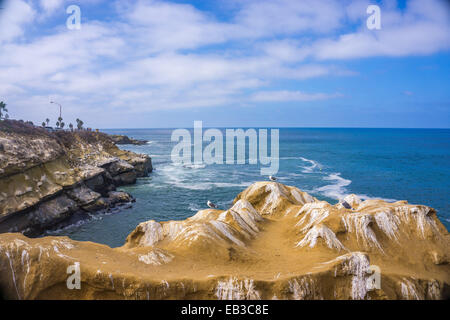 États-unis, Californie, San Diego, vue de la Jolla Cove Banque D'Images