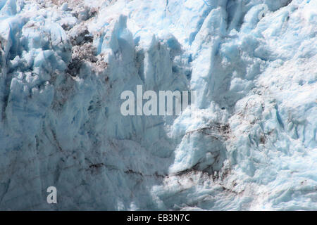 Glacier Amalia, également connu sous le nom de Glacier Skua, est un glacier situé dans la côte du Parc National Bernardo O'Higgins, Patagonie, Chili Banque D'Images