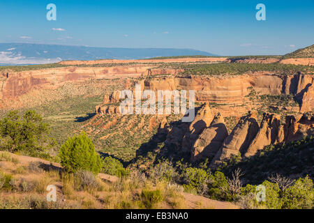 Colorado National Monument près de Grand Junction, Colorado Banque D'Images