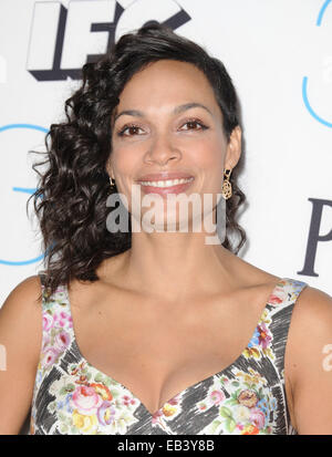 Los Angeles, Californie, USA. 24 Nov, 2014. Rosario Dawson participant à la 30e Film Independent Spirit Awards Conférence de presse tenue à l'Hôtel W à Hollywood, Californie le 25 novembre 2014. © 2014 D. Long/Globe Photos/ZUMA/Alamy Fil Live News Banque D'Images