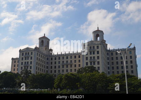 L'Hôtel Nacional de Cuba, dans le quartier de Vedado, La Havane, Cuba Banque D'Images