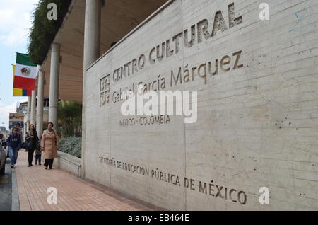 Le Centre Culturel Gabriel Garcia Marquez dans le quartier central de la Candelaria Bogota, Colombie Banque D'Images