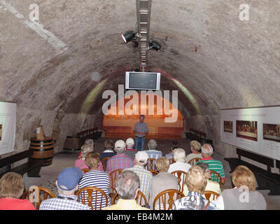 Musée de la bière dans la brasserie maunfacture Kuchlbauer Abensberg Banque D'Images