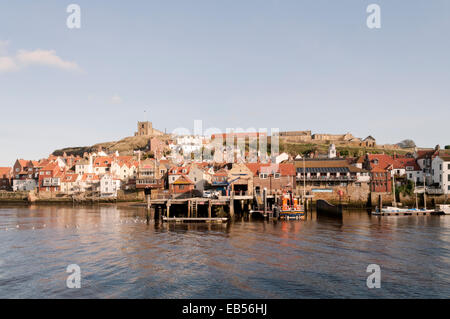 Eglise St Mary the Virgin Whitby Banque D'Images