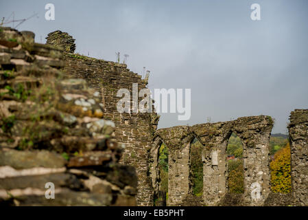 Le mercredi 26 novembre 2014 Photo : Vues de Neath Abbey Re : Vues de Neath, Neath Port Talbot, Pays de Galles, Royaume-Uni Banque D'Images