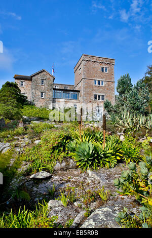 Tresco ; jardins de l'Abbaye ; Îles Scilly ; UK Banque D'Images