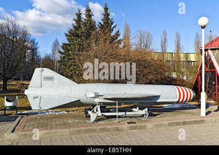 Anti-navire soviétique de missiles de croisière P-15 Termit "". Musée de l'océan mondial. Kaliningrad (Koenigsberg avant 1946), la Russie Banque D'Images