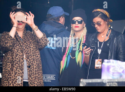 Radio 1's Big Weekend Glasgow - Performances - Jour 2 avec : Rita Ora Où : Glasgow, Royaume-Uni Quand : 24 mai 2014 Banque D'Images