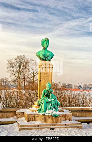 Monument de la princesse Marie de Copenhague, Danemark Banque D'Images