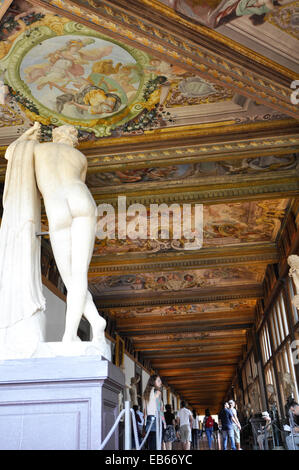 Galerie des Offices de Florence, Italie Banque D'Images