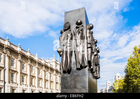 Les femmes de la Seconde Guerre mondiale Monument Whitehall - Londres Banque D'Images