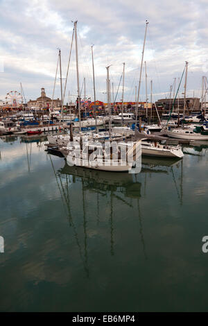 Ramsgate's Royal Harbour Marina, Ramsgate, Kent. Banque D'Images