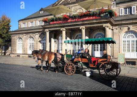 Transport par visite guidée de Dresde, Saxe, Allemagne, Europe Banque D'Images