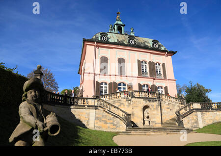 Petit château (Fasanenschloesschen Faisan) au parc du Château de Moritzburg près de Dresde, Saxe, Allemagne, Europe Banque D'Images