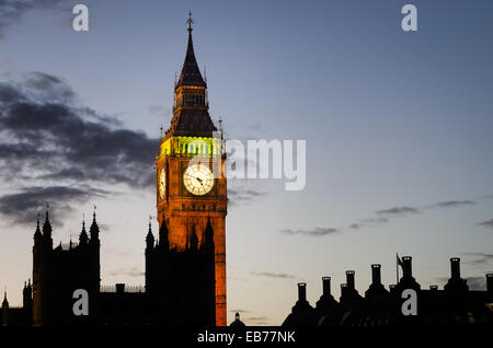 Londres, Big Ben Banque D'Images