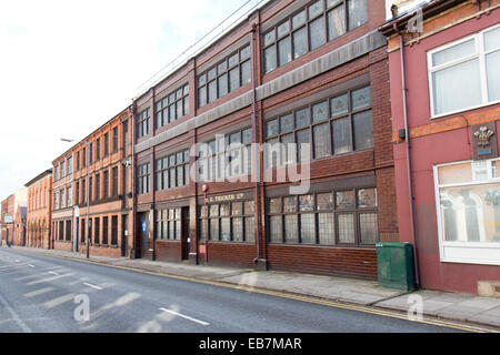 Ancienne usine de chaussures de Northampton, Angleterre Banque D'Images