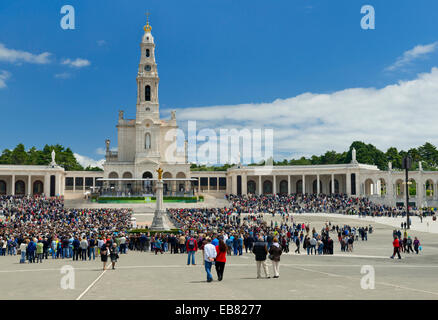 Le Portugal, l'Santuário de Fátima, Fátima, Ribatejo, Banque D'Images