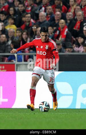 Enzo Perez - 22.11.2014 - Benfica/Moreirense - Coupe du Portugal- Photo : Carlos Rodrigues/Icon Sport Banque D'Images