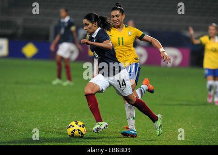 Louisa NECIB - 26.11.2014 - France/Bresil - Match amical Photo : Jean Paul Thomas/Icon Sport Banque D'Images