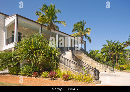 Centre de visiteurs Fairchild Tropical Botanic Garden CORAL GABLES FLORIDA USA Banque D'Images