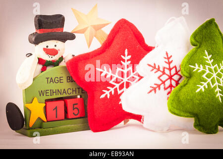 15 jours à Noël Banque D'Images