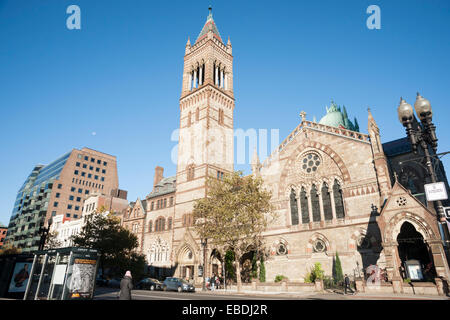 Boston Copley Square, à l'ancienne église du Sud en octobre 2014. Banque D'Images