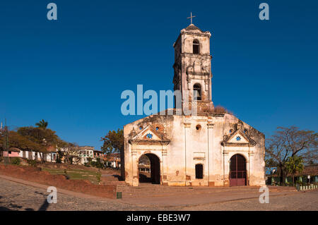 Eglise de Santa Ana, Trinidad, Cuba, Antilles, Caraïbes Banque D'Images