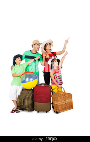 Pique-nique familial indien d' Banque D'Images