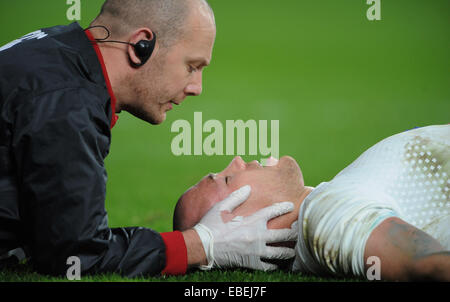 Twickenham, London, UK. 29 novembre, 2014. Angleterre Mike Brown l'Angleterre V Australie Angleterre V Australie, Qbe International Automne 2014 Twickenham, Londres, Angleterre 29 novembre 2014 automne Qbe International, 29/11/2014 : Crédit photo Allstar Bibliothèque/Alamy Live News Banque D'Images