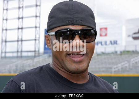 Football Tag de bienfaisance de recueillir des fonds pour SER Porto Rico comprend : Felix Tito Trinidad Où : Hato Rey Puerto Rico, Puerto Rico Quand : 26 mai 2014 Banque D'Images