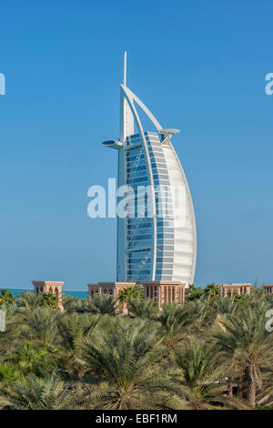 Burj Al Arab à Dubaï, Émirats arabes unis Banque D'Images