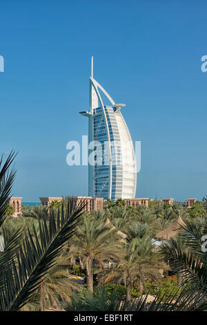 Burj Al Arab à Dubaï, Émirats arabes unis Banque D'Images