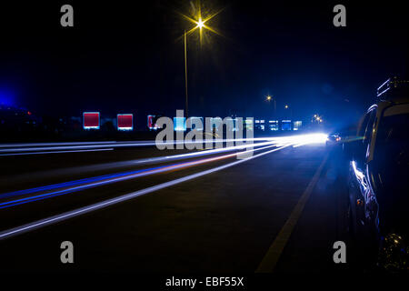 Route Autoroute personne n Banque D'Images