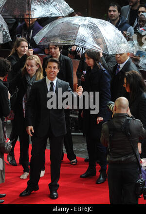 Première mondiale de 'Bord de demain' tenu à la BFI IMAX - Arrivées avec : Tom Cruise Où : London, Royaume-Uni Quand : 28 mai 2014 Banque D'Images