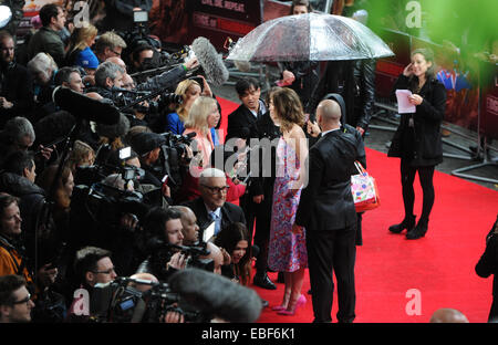 Première mondiale de 'Bord de demain' tenu à la BFI IMAX - Arrivées avec : Emily Blunt Où : London, Royaume-Uni Quand : 28 mai 2014 Banque D'Images