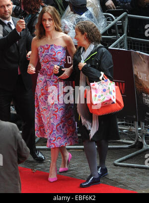 Première mondiale de 'Bord de demain' tenu à la BFI IMAX - Arrivées avec : Emily Blunt Où : London, Royaume-Uni Quand : 28 mai 2014 Banque D'Images