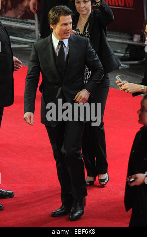 Première mondiale de 'Bord de demain' tenu à la BFI IMAX - Arrivées avec : Tom Cruise Où : London, Royaume-Uni Quand : 28 mai 2014 Banque D'Images