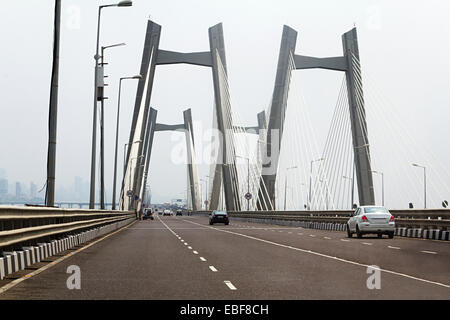 Inde Mumbai Bridge Flyover Banque D'Images