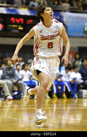 Nerima Hikarigaoka Gymnase, Tokyo, Japon. 30Th Nov, 2014. Ayumi Suzuki (Redwave), le 30 novembre 2014 - Basket-ball : Ligue entre 14 et 15 W - 108 47 Vickies Haneda vague rouge Fujitsu à Nerima Hikarigaoka Gymnase, Tokyo, Japon. © AFLO SPORT/Alamy Live News Banque D'Images