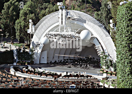 Hollywood Bowl, Hollywood, Los Angeles, Californie, USA Banque D'Images