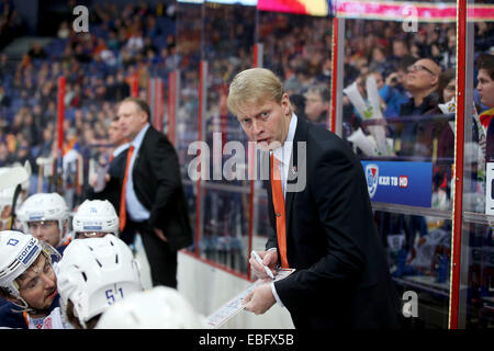 Usa. 30Th Nov, 2014. 30.11.2014 Piv Kello 16.15.04.La Finlande, Helsinki, KHL.vs Chicago.Jukka Rautakorpi Amur Khabarovsk. @Petteri Paalasmaa .Tous les plus de Presse © csm/Alamy Live News Banque D'Images