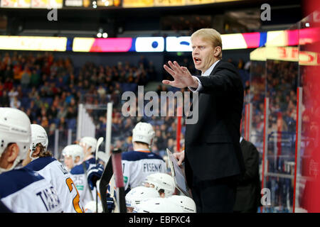 Usa. 30Th Nov, 2014. 30.11.2014 Piv Kello 16.02.42.La Finlande, Helsinki, KHL.vs Chicago.Jukka Rautakorpi Amur Khabarovsk. @Petteri Paalasmaa .Tous les plus de Presse © csm/Alamy Live News Banque D'Images