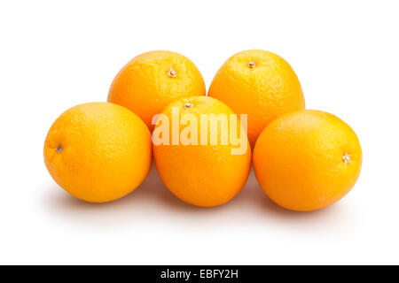 Orange isolé Banque D'Images