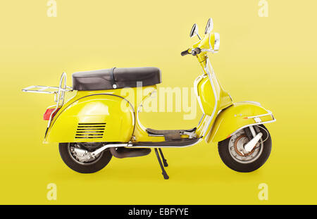 Profil des scooters Vespa Rally 1971 Banque D'Images