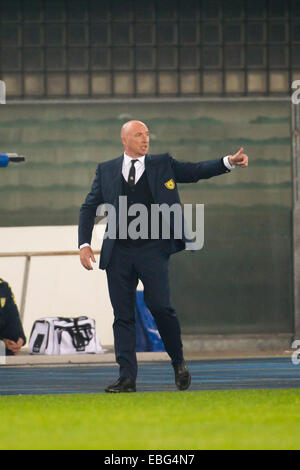 Vérone, Italie. 29 Nov, 2014. Rolando Maran (Catania) Football/soccer : Italien 'Serie' un match entre Chievo Vérone 0-1 SS Lazio au Stadio Marc'Antonio Bentegodi de Vérone, Italie . © Maurizio Borsari/AFLO/Alamy Live News Banque D'Images