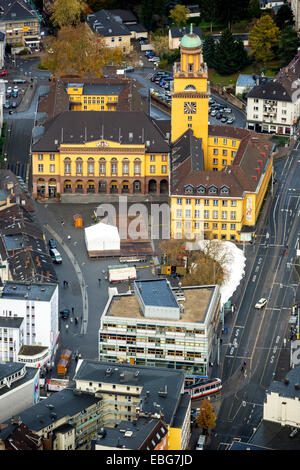 L'hôtel de ville, Witten Witten, Rhénanie du Nord-Westphalie, Allemagne Banque D'Images