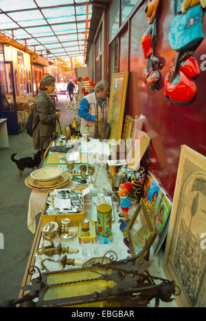 Antiquités et marché de l'occasion, la Piazza de la place Ciompi, Florence, Toscane, Italie Banque D'Images