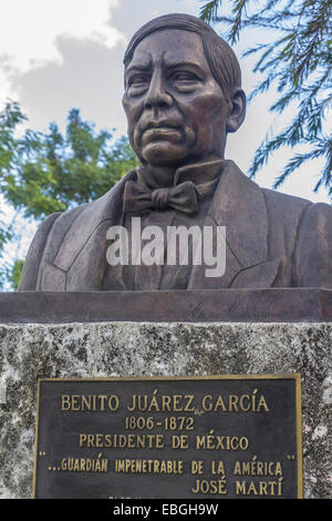 Benito Juarez, Président du Mexique Banque D'Images