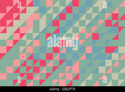Triangle Vector abstract texture mosaïque Banque D'Images