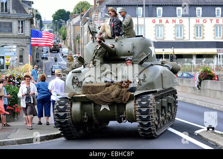 Poster Sherman Tank - WWII - UK - 42x30 Cm - Papier Kraft